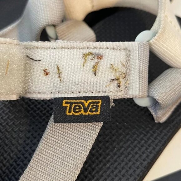 Teva Original Universal 1004006 Grey White Outdoor Sandals Strappy Men's 10 US - Picture 9 of 13